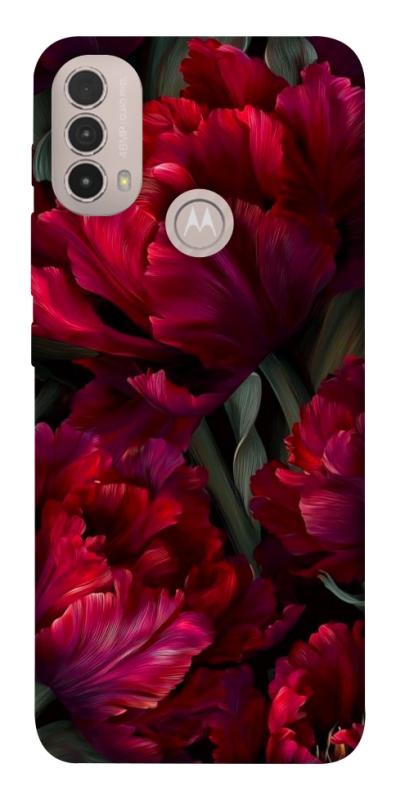 Чохол itsPrint Passion flower для Motorola Moto E40, квіти, купити оптом з доставкою