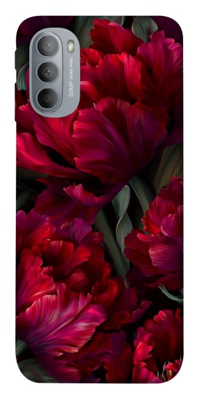 Чехол itsPrint Passion flower для Motorola Moto G31, цветы, купить оптом с доставкой