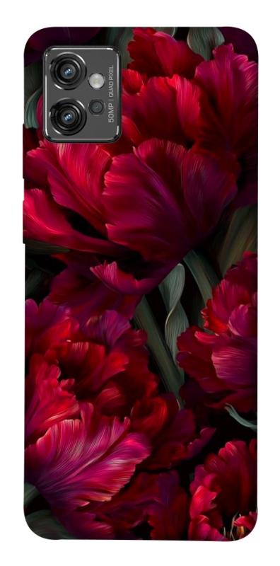 Чехол itsPrint Passion flower для Motorola Moto G32, цветы, купить оптом с доставкой