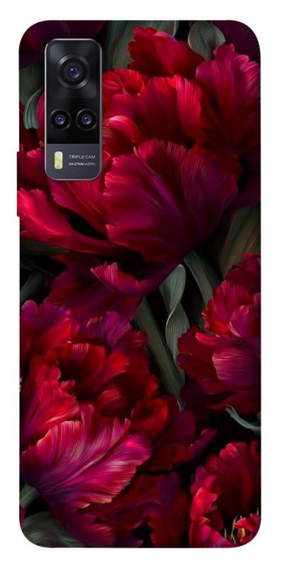Чехол itsPrint Passion flower для Vivo Y31, цветы, купить оптом с доставкой