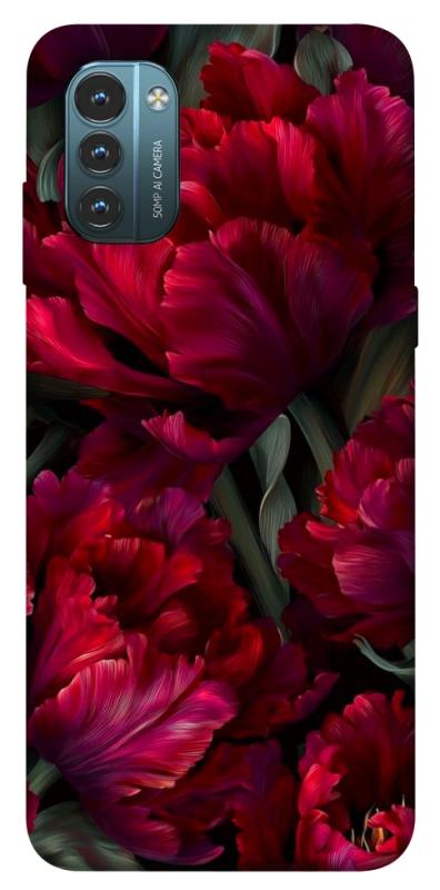 Чехол itsPrint Passion flower для Nokia G21, цветы, купить оптом с доставкой