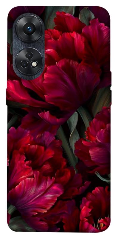 Чехол itsPrint Passion flower для Oppo Reno 8 T 4G, цветы, купить оптом с доставкой