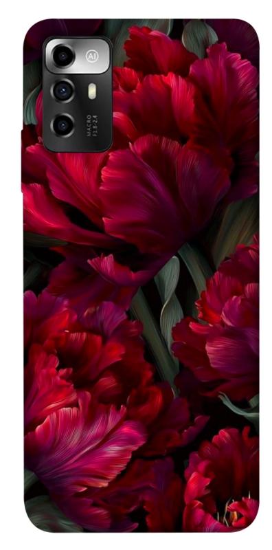 Чехол itsPrint Passion flower для ZTE Blade A72, цветы, купить оптом с доставкой