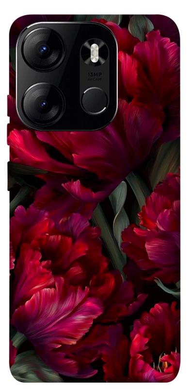 Чехол itsPrint Passion flower для Tecno Spark Go 2023, цветы, купить оптом с доставкой