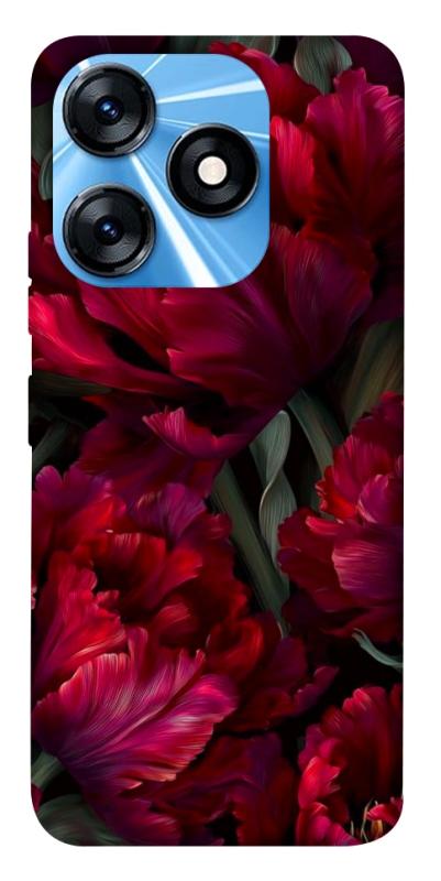 Чехол itsPrint Passion flower для TECNO Spark 10 Pro, цветы, купить оптом с доставкой