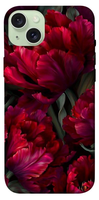 Чехол itsPrint Passion flower для Apple iPhone 15 Plus (6.7"), цветы, купить оптом с доставкой
