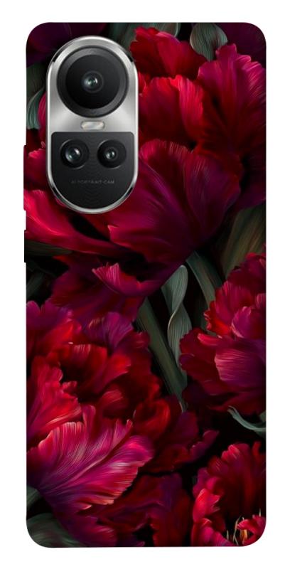 Чехол itsPrint Passion flower для Oppo Reno 10, цветы, купить оптом с доставкой