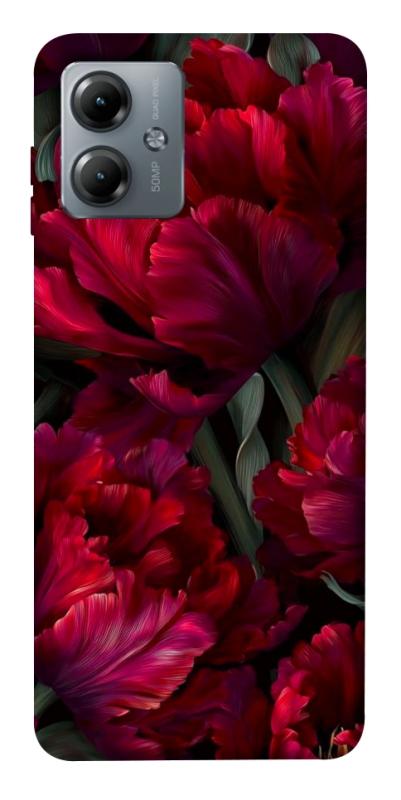 Чехол itsPrint Passion flower для Motorola Moto G14, цветы, купить оптом с доставкой