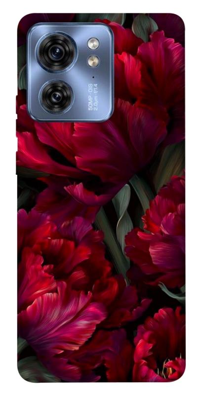 Чехол itsPrint Passion flower для Motorola Edge 40, цветы, купить оптом с доставкой