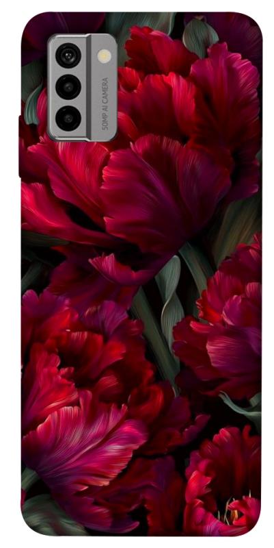 Чехол itsPrint Passion flower для Nokia G22, цветы, купить оптом с доставкой