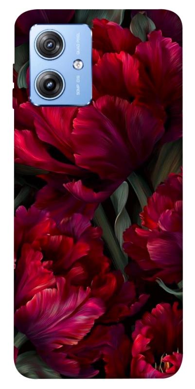 Чохол itsPrint Passion flower для Motorola Moto G84, квіти, купити оптом з доставкою