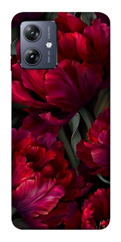 Чехол itsPrint Passion flower для Motorola Moto G54, цветы, купить оптом с доставкой