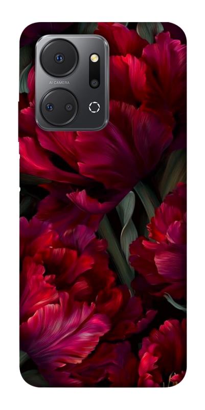 Чехол itsPrint Passion flower для Huawei Honor X7a, цветы, купить оптом с доставкой