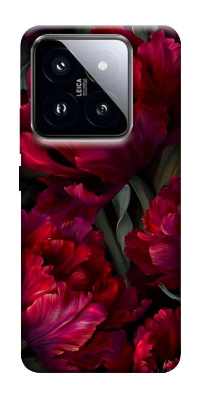Чохол itsPrint Passion flower для Xiaomi 14 Pro, квіти, купити оптом з доставкою