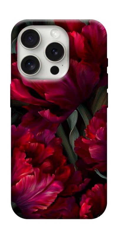 Чехол itsPrint Passion flower для Apple iPhone 16 Pro (6.3"), цветы, купить оптом с доставкой