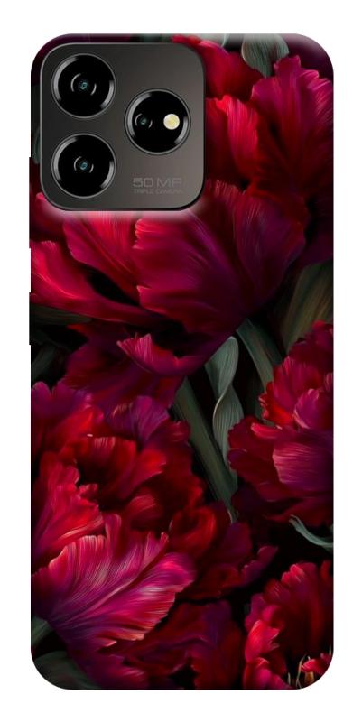 Чехол itsPrint Passion flower для ZTE Blade V50 Desing 4G, цветы, купить оптом с доставкой