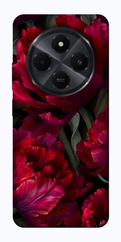 Чехол itsPrint Passion flower для Xiaomi Redmi 14C / Poco C75, цветы, купить оптом с доставкой