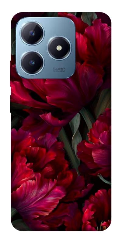 Чехол itsPrint Passion flower для Realme C63 4G, цветы, купить оптом с доставкой