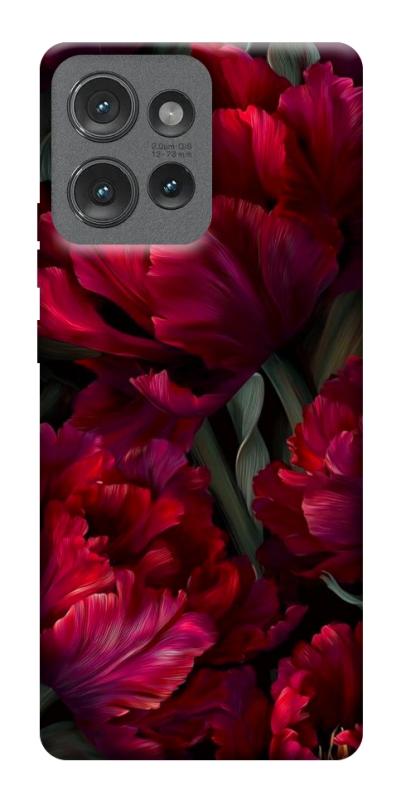 Чехол itsPrint Passion flower для Motorola Edge 50, цветы, купить оптом с доставкой