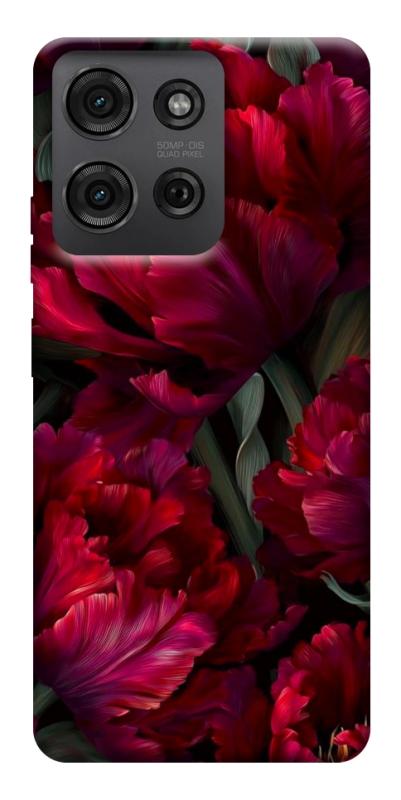 Чехол itsPrint Passion flower для Motorola Moto G75 5G, цветы, купить оптом с доставкой