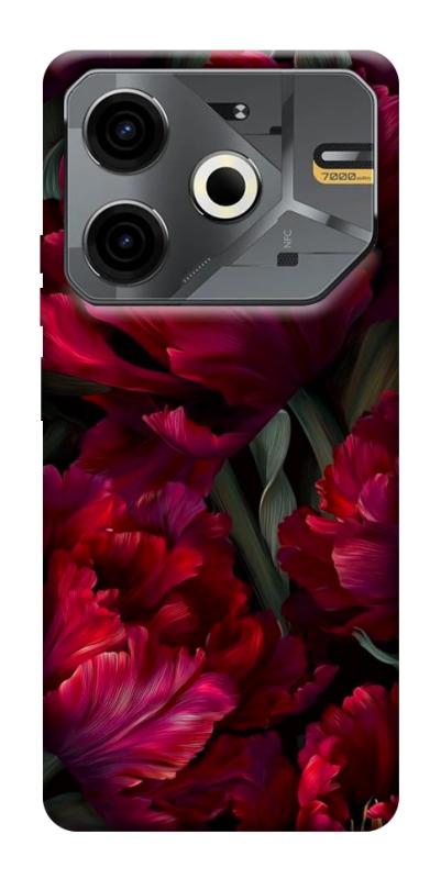 Чехол itsPrint Passion flower для TECNO Pova 6 Neo (LI6), цветы, купить оптом с доставкой