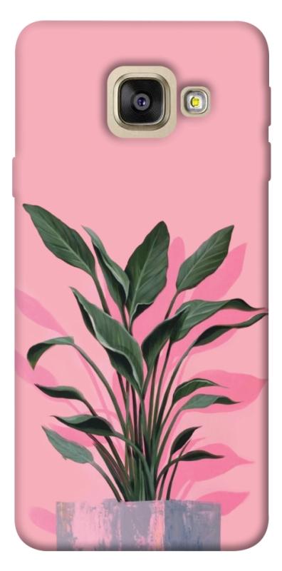 Чехол itsPrint Pink plant для Samsung A520 Galaxy A5 (2017), цветы, купить оптом с доставкой