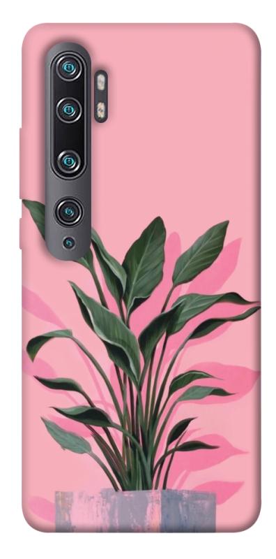 Чехол itsPrint Pink plant для Xiaomi Mi Note 10 / Note 10 Pro / Mi CC9 Pro, цветы, купить оптом с доставкой