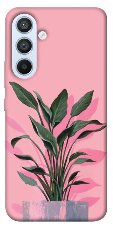 Чохол itsPrint Pink plant для Samsung Galaxy A54 5G, квіти, купити оптом з доставкою