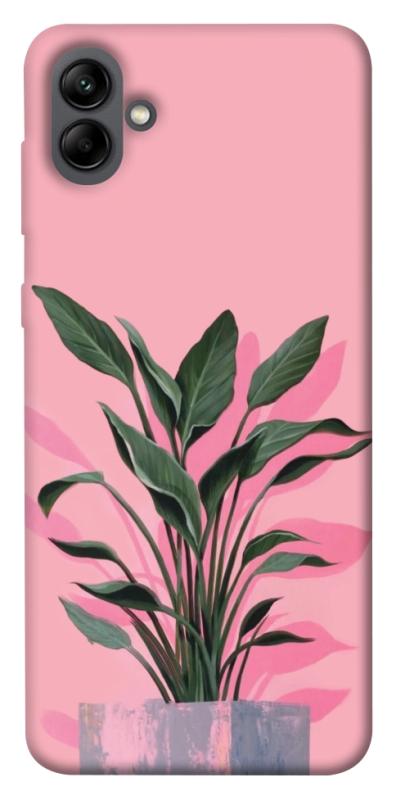 Чехол itsPrint Pink plant для Samsung Galaxy A04, цветы, купить оптом с доставкой