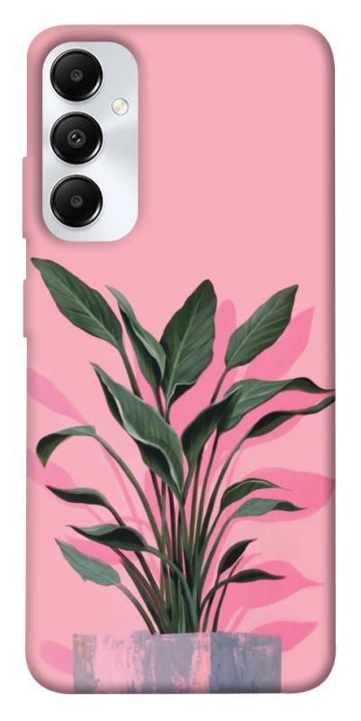 Чехол itsPrint Pink plant для Samsung Galaxy A05s, цветы, купить оптом с доставкой