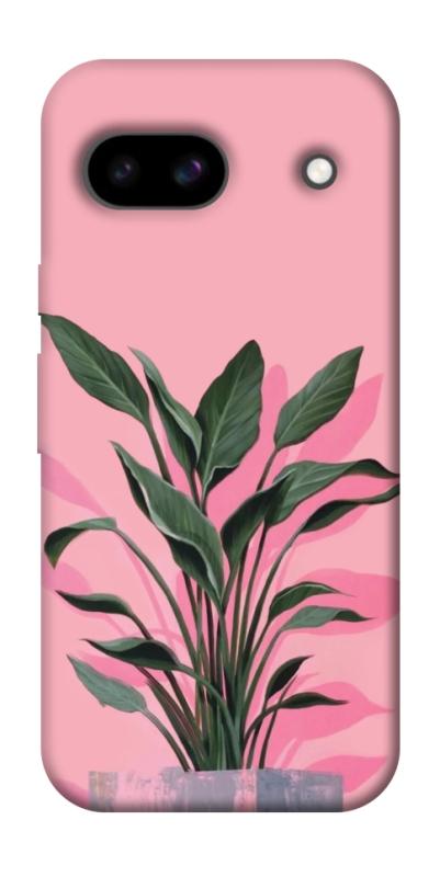 Чехол itsPrint Pink plant для Google Pixel 8a, цветы, купить оптом с доставкой