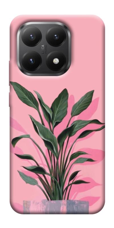 Чехол itsPrint Pink plant для Xiaomi 15T, цветы, купить оптом с доставкой