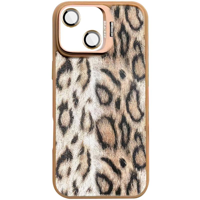 Чехол TPU+PC Wild Leopard with MagSafe and Lens для Apple iPhone 13 / 14 (6.1) на картинке №1
