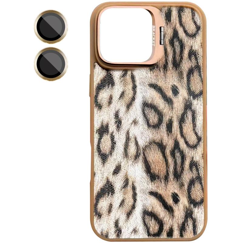 Чехол TPU+PC Wild Leopard with MagSafe and Lens для Apple iPhone 13 / 14 (6.1) на картинке №2