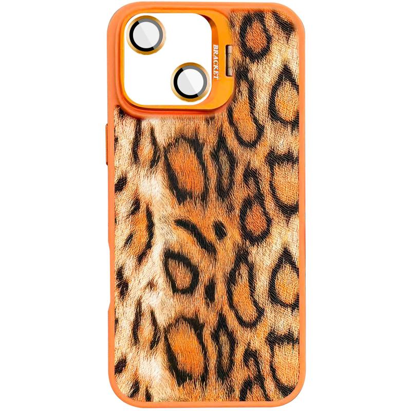 Чехол TPU+PC Wild Leopard with MagSafe and Lens для Apple iPhone 13 / 14 (6.1) на картинке №1