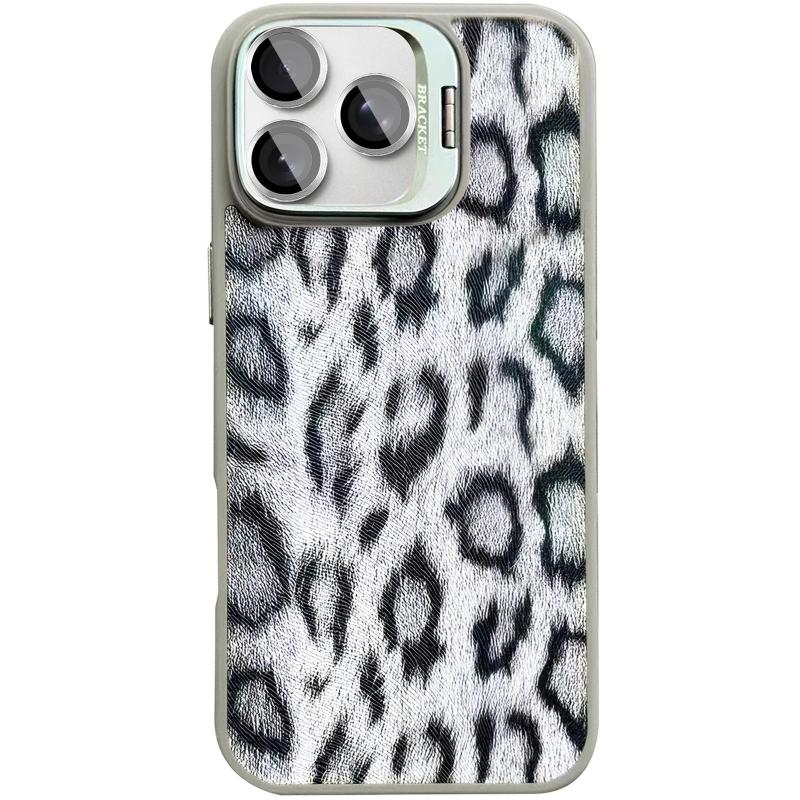 Чехол TPU+PC Wild Leopard with MagSafe and Lens для Apple iPhone 15 Pro (6.1) на картинке №5