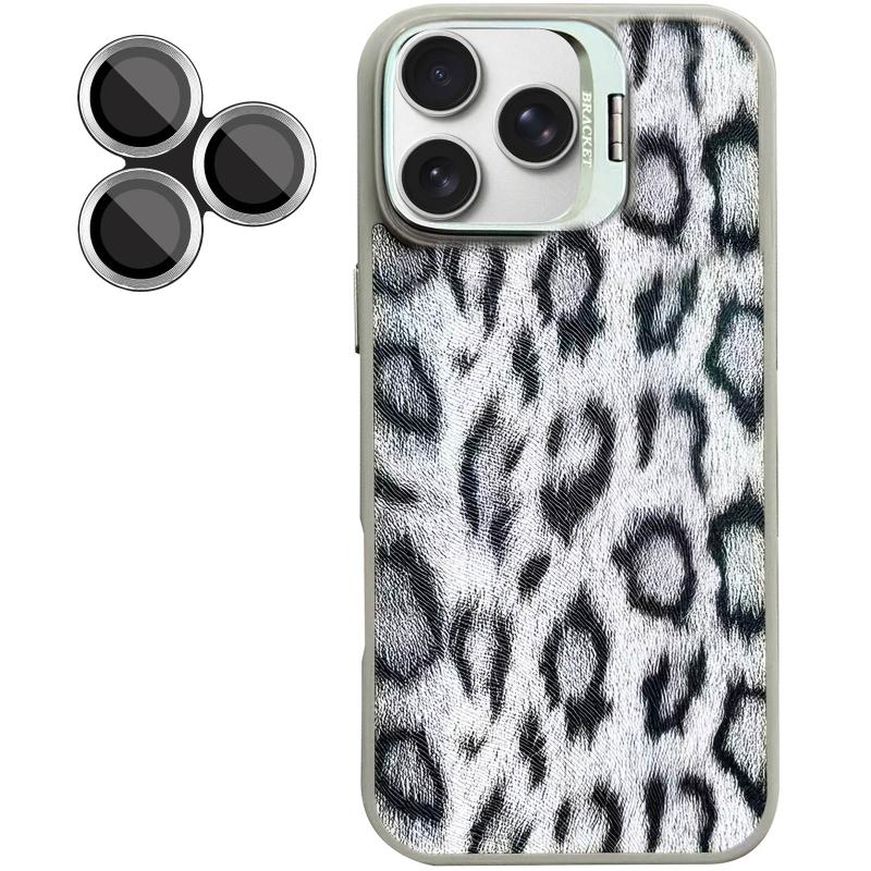 Чохол TPU+PC Wild Leopard with MagSafe and Lens для Apple iPhone 15 Pro Max (6.7) на малюнкі №4