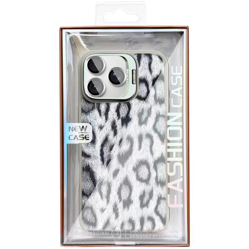 Чехол TPU+PC Wild Leopard with MagSafe and Lens для Apple iPhone 16 Pro (6.3) на картинке №3