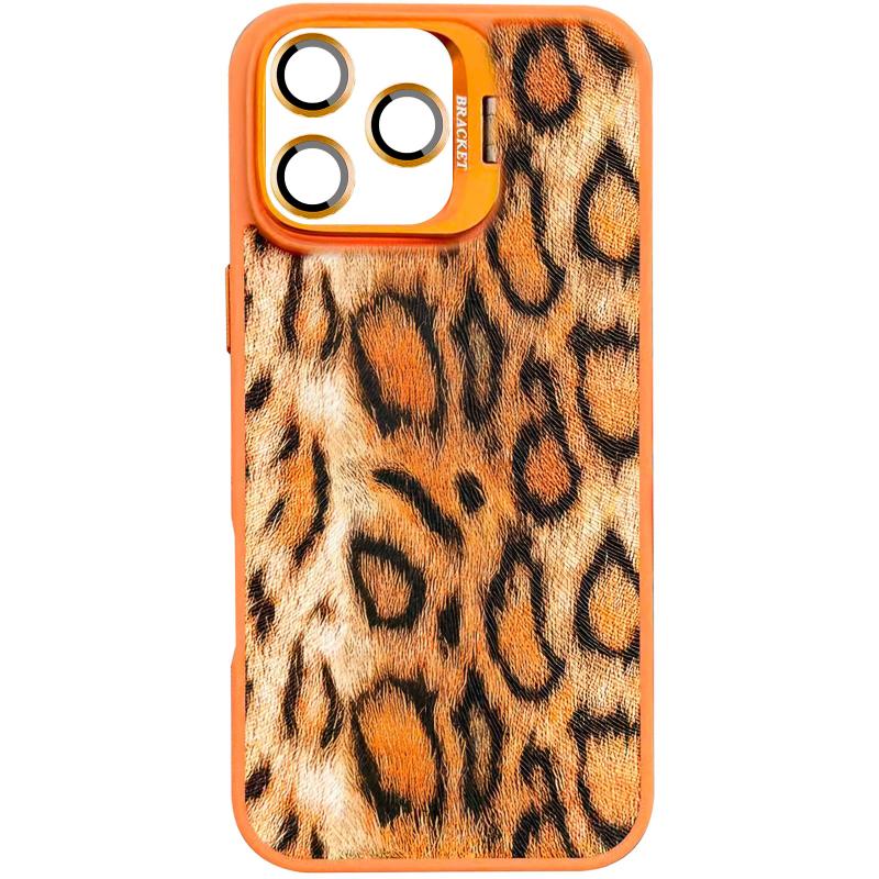 Чехол TPU+PC Wild Leopard with MagSafe and Lens для Apple iPhone 16 Pro Max (6.9) на картинке №1