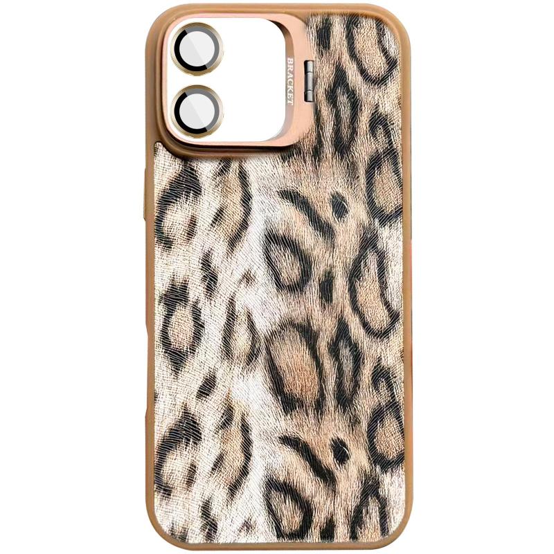 Чехол TPU+PC Wild Leopard with MagSafe and Lens для Apple iPhone 17 (6.3) на картинке №1