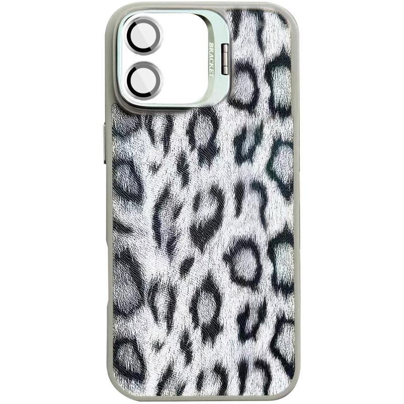Чехол TPU+PC Wild Leopard with MagSafe and Lens для Apple iPhone 17 (6.3) на картинке №1