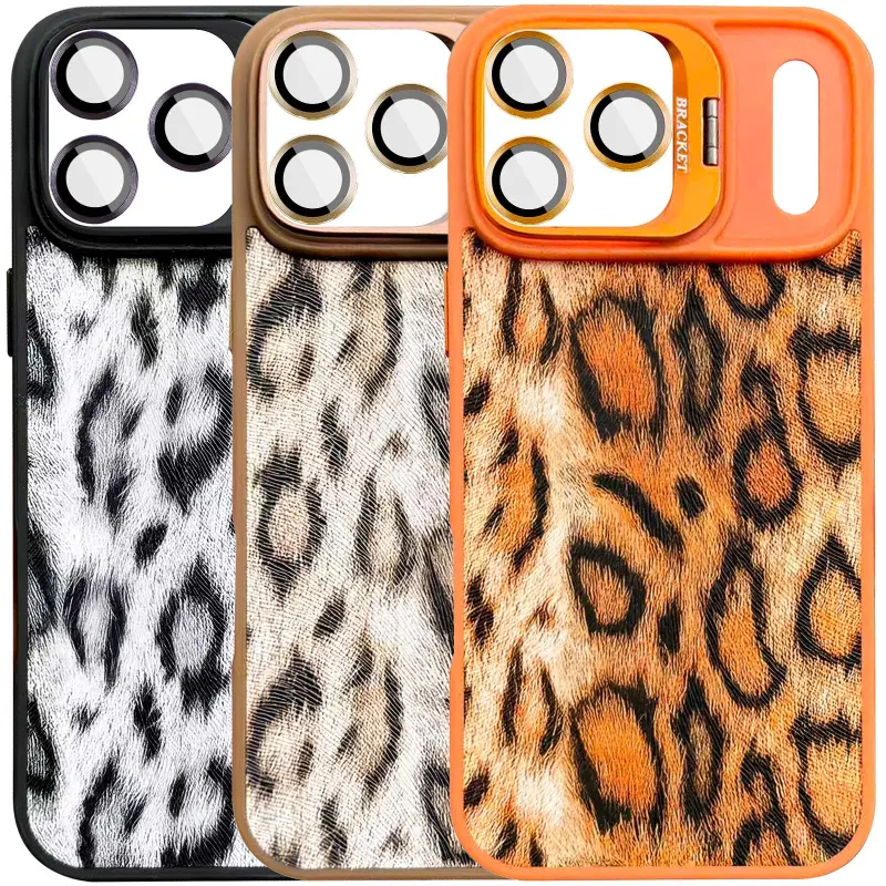 Чехол TPU+PC Wild Leopard with Magnetic Fit and Lens для Apple iPhone 17 Pro (6.3"), TPU+PC, купить оптом с доставкой