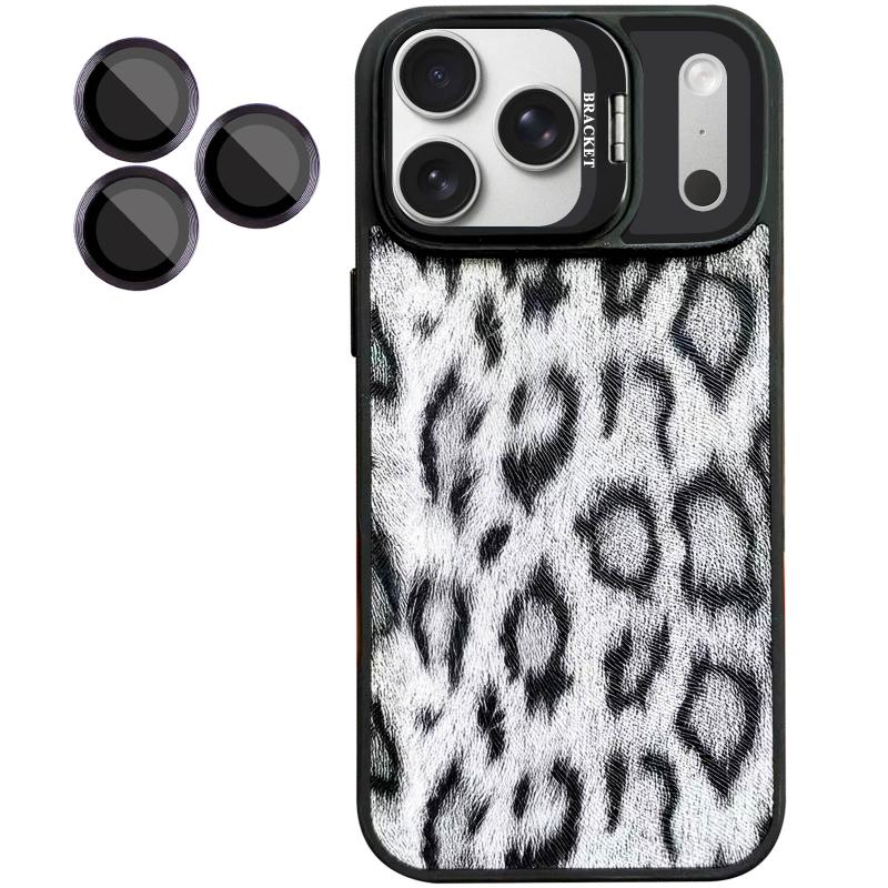 Чехол TPU+PC Wild Leopard with MagSafe and Lens для Apple iPhone 17 Pro (6.3) на картинке №3