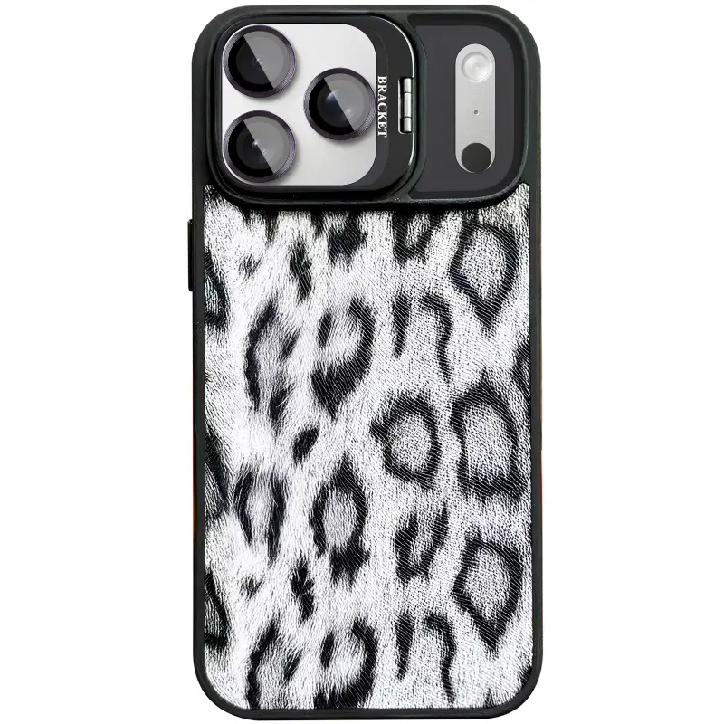 Чехол TPU+PC Wild Leopard with Magnetic Fit and Lens для Apple iPhone 17 Pro (6.3"), Black 3, TPU+PC, купить оптом с доставкой