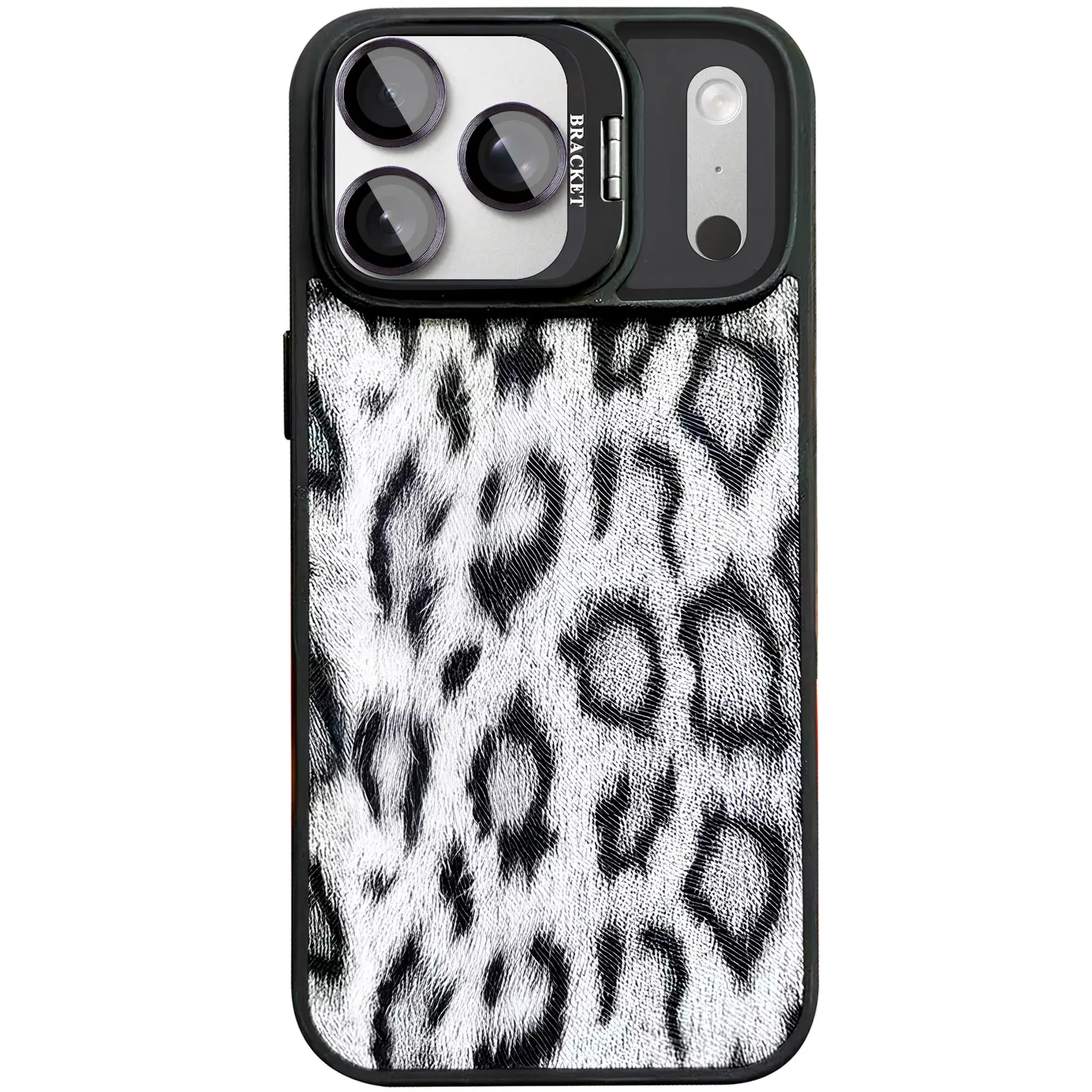 Чехол TPU+PC Wild Leopard with Magnetic Fit and Lens для Apple iPhone 17 Pro (6.3"), Black 3, TPU+PC, купить оптом с доставкой