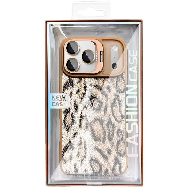Чехол TPU+PC Wild Leopard with MagSafe and Lens для Apple iPhone 17 Pro (6.3) на картинке №2