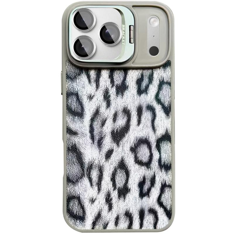 Чехол TPU+PC Wild Leopard with MagSafe and Lens для Apple iPhone 17 Pro (6.3) на картинке №5