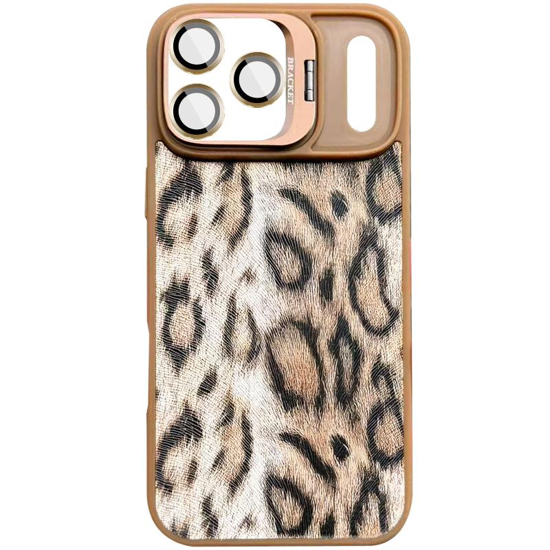 Чехол TPU+PC Wild Leopard with MagSafe and Lens для Apple iPhone 17 Pro Max (6.9) на картинке №1