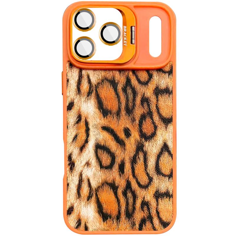Чехол TPU+PC Wild Leopard with MagSafe and Lens для Apple iPhone 17 Pro Max (6.9) на картинке №1