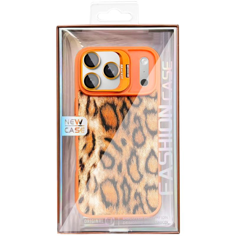 Чехол TPU+PC Wild Leopard with MagSafe and Lens для Apple iPhone 17 Pro Max (6.9) на картинке №3